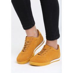 Żółte Buty Sportowe War is Won. Żółte buty sportowe damskie marki NEWFEEL, z gumy. Za 59,99 zł.