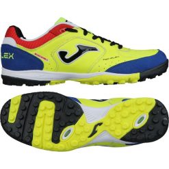 Buty piłkarskie Joma Top Flex Tf 711 M TOPW.711. Żółte buty sportowe męskie Joma, ze skóry, na sznurówki, do piłki nożnej. W wyprzedaży za 239,00 zł.