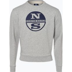 North Sails - Męska bluza nierozpinana, szary. Szare bluzy męskie marki North Sails, m, z nadrukiem, bez kołnierzyka, bez rękawów, bez kaptura. Za 299,95 zł.