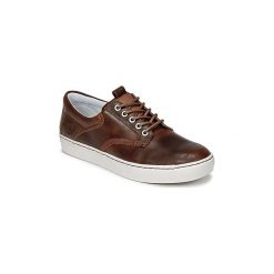 Buty Timberland ADVENTURE 2.0 CUPSOLE LEA. Pomarańczowe trampki męskie Timberland, bez wzorów, bez zapięcia. Za 455,20 zł.