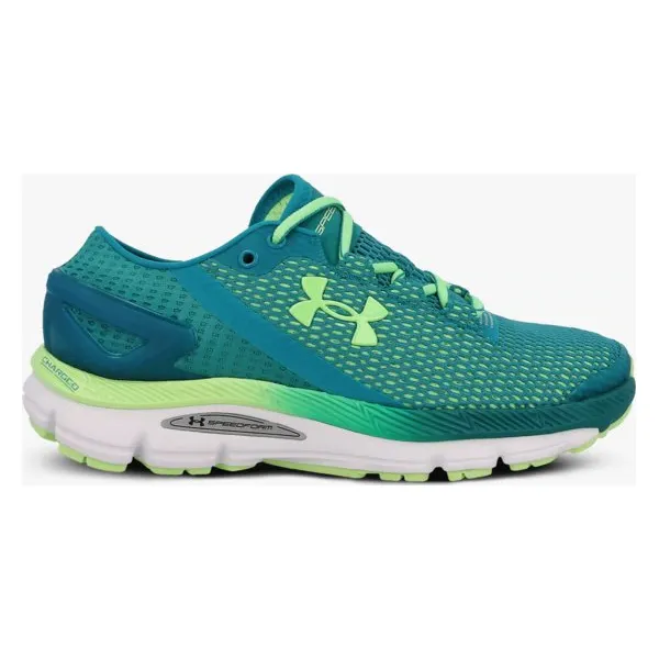 Under Armour Women's Speedform Gemini 2 buty damskie, niebieski, rozmiar 6,5. Niebieskie buty sportowe damskie Under Armour, bez wzorów, ze skóry, eleganckie, do biegania. W wyprzedaży za 299,99 zł.