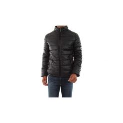 Kurtki pikowane Guess M94L43 WABC0 QUILTED JKT. Czarne kurtki męskie Guess, s, z aplikacjami, bez kaptura. Za 604,05 zł.