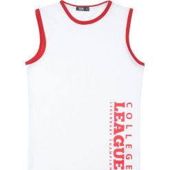 TXM Koszulka chłopięca bez rękawów 152 CZERWONY. Czerwone t-shirty chłopięce TXM, bez wzorów, bez rękawów. Za 12,99 zł.