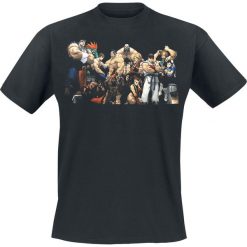 Streetfighter Group T-Shirt czarny. Czarne koszulki męskie Streetfighter, s, z nadrukiem, z okrągłym kołnierzem. Za 49,90 zł.