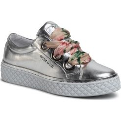 Sneakersy CYCLEUR DE LUXE - Acton 3 CDLW201557 Silver. Szare półbuty damskie Cycleur De Luxe, na co dzień, bez wzorów, ze skóry ekologicznej, bez obcasa, na płaskiej podeszwie, bez zapięcia. Za 519,00 zł.