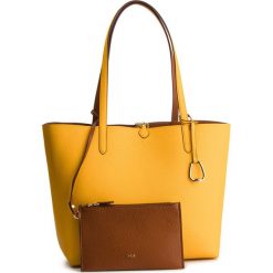 Torebka LAUREN RALPH LAUREN - Merrimack 431697234016 Sunflower/Lauren Tan. Żółte torebki klasyczne damskie Lauren Ralph Lauren, bez wzorów, ze skóry ekologicznej, eleganckie, bez dodatków. W wyprzedaży za 469,00 zł.
