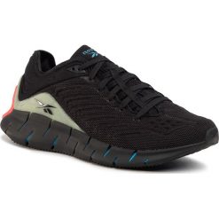 Buty Reebok - Zig Kinetica FW3002 Black/Citglo/Hyppnk. Czarne półbuty męskie Reebok, na co dzień, bez wzorów, z tworzywa sztucznego, bez zapięcia. Za 449,00 zł.