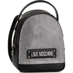 Plecak LOVE MOSCHINO - JC4052PP1ALH100B Nero/Crystal Argento. Szare plecaki damskie Love Moschino, bez wzorów, ze skóry ekologicznej, eleganckie, bez dodatków. W wyprzedaży za 659,00 zł.