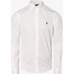 Polo Ralph Lauren - Koszula męska – Slim Fit, biały. Białe koszule męskie Polo Ralph Lauren, xl, bez wzorów, eleganckie, polo, bez rękawów. Za 479,95 zł.