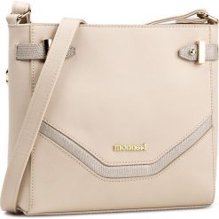 Torebka MONNARI - BAG2090-015 Beige With Gold. Brązowe listonoszki damskie marki Monnari, ze skóry ekologicznej. W wyprzedaży za 119,00 zł.