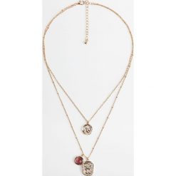Mango - Naszyjnik Faith. Żółte naszyjniki damskie Mango, ze stali. Za 59,90 zł.