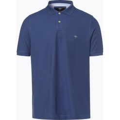 Fynch-Hatton - Męska koszulka polo, niebieski. Niebieskie koszulki męskie Fynch-Hatton, m, z haftami, z bawełny, klasyczne, polo, bez rękawów. Za 139,95 zł.
