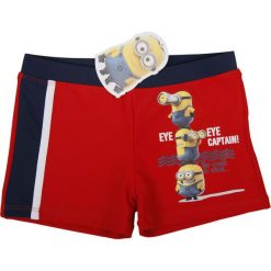 Kąpielówki bokserki dla chłopca Minionki. Czerwony 98 CM - 0C02X4C4000098. Czerwone bielizna chłopięca marki Minions, z motywem z bajki. Za 17,99 zł.