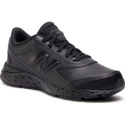 Sneakersy NEW BALANCE - YE680BB Czarny. Czarne trampki chłopięce New Balance, bez wzorów, ze skóry ekologicznej, na sznurówki. Za 269,00 zł.