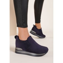 Granatowe Sneakersy Yrellith. Niebieskie sneakersy damskie Renee. W wyprzedaży za 139,99 zł.