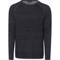 Review - Sweter męski, niebieski. Niebieskie swetry męskie marki Review, xl, bez wzorów, bez kołnierzyka, bez kaptura. Za 129,95 zł.