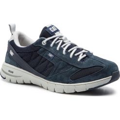 Sneakersy CATERPILLAR - Mythos P721112 Navy. Niebieskie sneakersy męskie marki Caterpillar, na co dzień, bez wzorów, ze skóry, bez zapięcia. Za 429,00 zł.