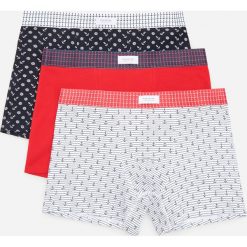 Bawełniane bokserki 3 pack - Czerwony. Czerwone bokserki męskie Reserved, bez wzorów, z bawełny. Za 59,99 zł.