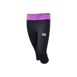 Bryczesy damskie: GATTA Spodnie Sport Leggins Purple Melange r. M (0044651S3709A)