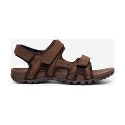 Merrell Sandspur Lee Backstrap Sandały Brązowy. Pomarańczowe sandały męskie Merrell, ze skóry, z paskami. Za 395,95 zł.