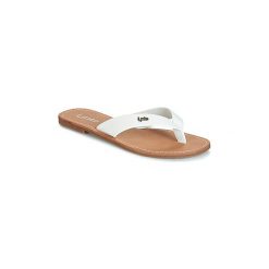 Japonki LPB Shoes PRISKA. Białe klapki damskie marki LPB Shoes, bez wzorów, bez obcasa. Za 99,00 zł.