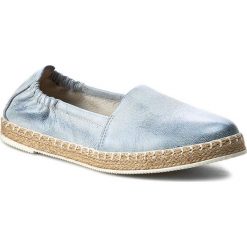Espadryle NEŚCIOR - 098-D Jeans P. Niebieskie espadryle damskie marki Neścior, bez wzorów, z jeansu, bez obcasa, na płaskiej podeszwie. W wyprzedaży za 189,00 zł.