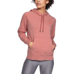 Under Armour Rival Bluza Różowy. Różowe bluzy damskie Under Armour, xs, bez wzorów, z bawełny, bez rękawów, bez kaptura. Za 257,95 zł.