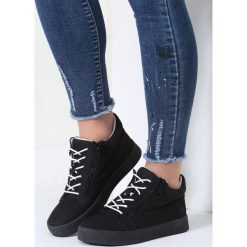 Czarne Sneakersy Let It Goo. Czarne buty sportowe damskie vices, ze skóry. Za 69,99 zł.
