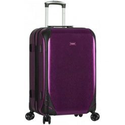Walizki: Sirocco Duża Walizka T-1159/3-L, Purple