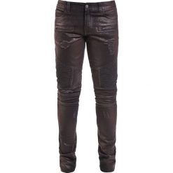Rurki męskie: Doomsday Red Desert Biker Slim Spodnie bordowy