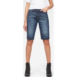 Szorty - Slim fit - w kolorze granatowym. Niebieskie szorty damskie G-Star, w paski, klasyczne. W wyprzedaży za 219,95 zł.