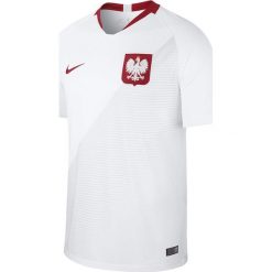 Koszulki sportowe męskie: Nike Koszulka męska Reprezentacji Polski Poland Home Stadium biała r. XXL (893893 100)