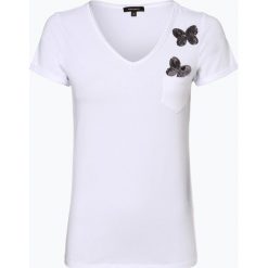 More & More - T-shirt damski, beżowy. Brązowe t-shirty damskie marki More & More, z aplikacjami, bez kołnierzyka. Za 139,95 zł.