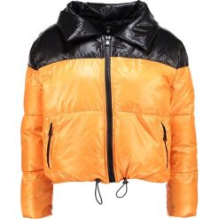 Bomberki damskie: Missguided Petite COCOON EXTREME TONE BUBBLE COAT Kurtka zimowa black/orange