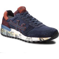 Sneakersy PREMIATA - Mick 5254 Granatowy. Niebieskie półbuty męskie marki Premiata, na co dzień, bez wzorów, z zamszu, klasyczne, bez zapięcia. W wyprzedaży za 519,00 zł.
