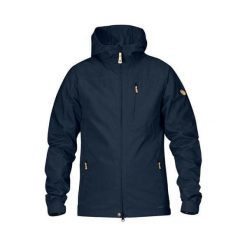 Fjällräven Sten Jacket, Dark Navy | 555 | L. Niebieskie płaszcze męskie Fjällräven, m, bez wzorów, bez kaptura. W wyprzedaży za 883,56 zł.