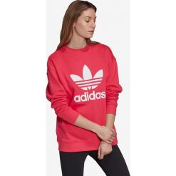 Adidas Originals Bluza Różowy. Różowe bluzy damskie adidas Originals, s, z nadrukiem, z bawełny, bez rękawów, bez kaptura. Za 214,95 zł.