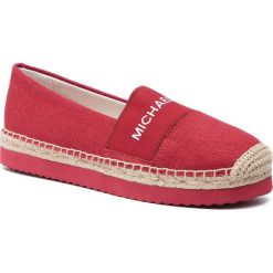 Espadryle MICHAEL MICHAEL KORS - Vicky Espadrille 40S9VIFP1D Scarlet. Czerwone espadryle damskie MICHAEL Michael Kors, bez wzorów, ze skóry ekologicznej, bez obcasa, na płaskiej podeszwie. W wyprzedaży za 369,00 zł.