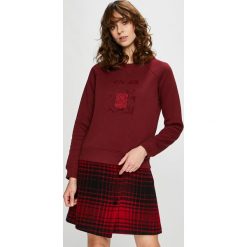 G-Star Raw - Bluza. Brązowe bluzy damskie G-Star RAW, s, z nadrukiem, z bawełny, bez rękawów, bez kaptura. W wyprzedaży za 319,90 zł.