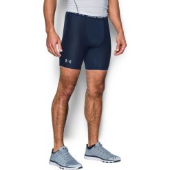 Under Armour Spodenki HG ARMOUR 2.0 COMP SHORT granatowe r. M (1289566-410). Białe spodenki sportowe męskie marki Adidas, l, z jersey, do piłki nożnej. Za 72,00 zł.