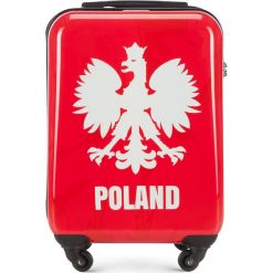 Walizka kabinowa 56-3A-241-WR. Czerwone walizki Wittchen, bez wzorów, z gumy. Za 359,90 zł.