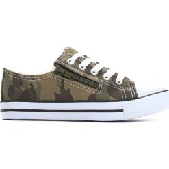 Zielone Moro Trampki Jump and Dance. Zielone buty sportowe chłopięce marki Born2be, moro, na zamek. Za 19,99 zł.