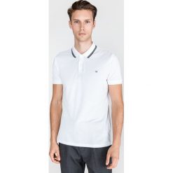 Calvin Klein Polo Koszulka Biały. Białe podkoszulki męskie Calvin Klein, l, bez wzorów, z bawełny, bez rękawów. Za 216,95 zł.