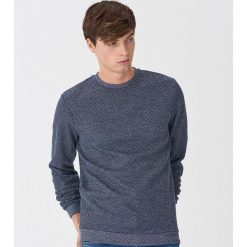 Sweter - Granatowy. Niebieskie swetry męskie House, s, bez wzorów, bez kołnierzyka, bez kaptura. Za 89,99 zł.