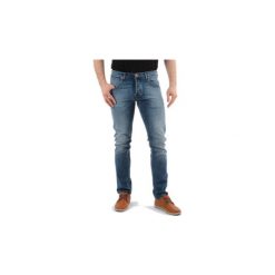 Jeansy męskie: Jeansy slim fit Wrangler Spodnie Męskie Spencer 184XG62U Blue What Blue