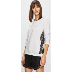 Liu Jo - Bluza. Białe bluzy damskie marki Liu Jo, s, bez wzorów, z bawełny, bez rękawów, bez kaptura. Za 499,90 zł.