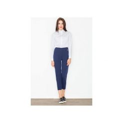 Spodnie M529 Granat. Niebieskie spodnie damskie FIGL, xl. Za 119,00 zł.