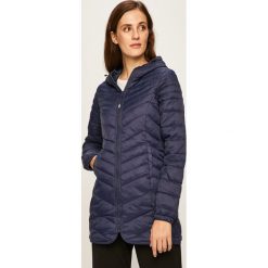 Only - Kurtka. Niebieskie kurtki damskie ONLY, s, bez wzorów, z poliesteru, długie, z kapturem. W wyprzedaży za 139,90 zł.