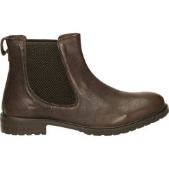 Botki męskie - 44628 DIX BRO. Brązowe botki męskie Venezia, ze skóry. Za 219,00 zł.