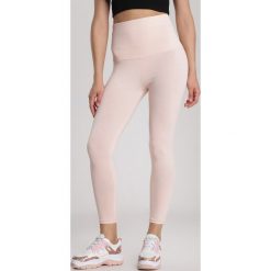Jasnoróżowe Legginsy Undive. Różowe legginsy damskie Renee, s, bez wzorów. Za 49,99 zł.